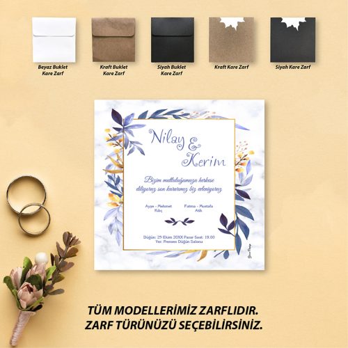 Yeni Davetiye modelleri - Otuz9 Reklam